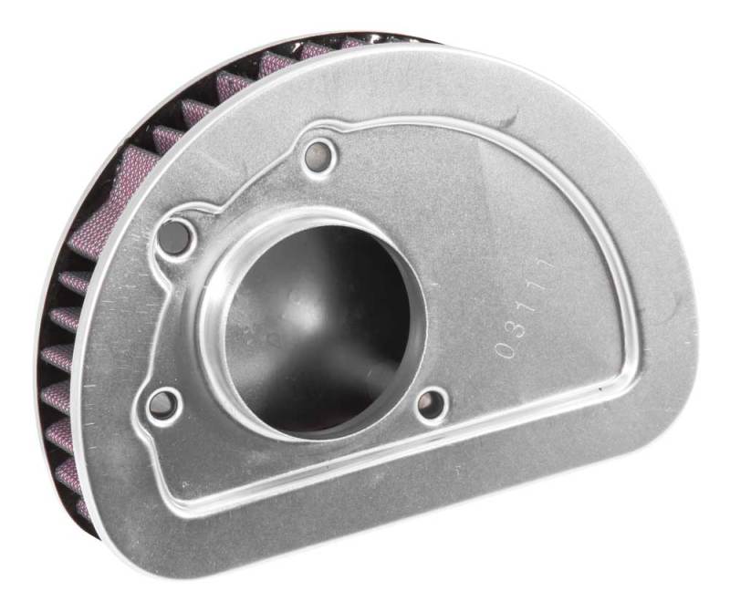 K&N Replacement Unique Air Filter 6.625in L x 4.75in W x 1.625in H with 1 Flange for Harley Davidson K&N Engineering Air Filters - Direct Fit  AXOPROS
