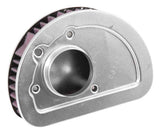 K&N Replacement Unique Air Filter 6.625in L x 4.75in W x 1.625in H with 1 Flange for Harley Davidson K&N Engineering Air Filters - Direct Fit  AXOPROS