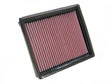 K&N Replacement Air Filter FORD FUSION / MERCURY MILAN 3.0L-V6; 2006-2009 K&N Engineering Air Filters - Drop In  AXOPROS