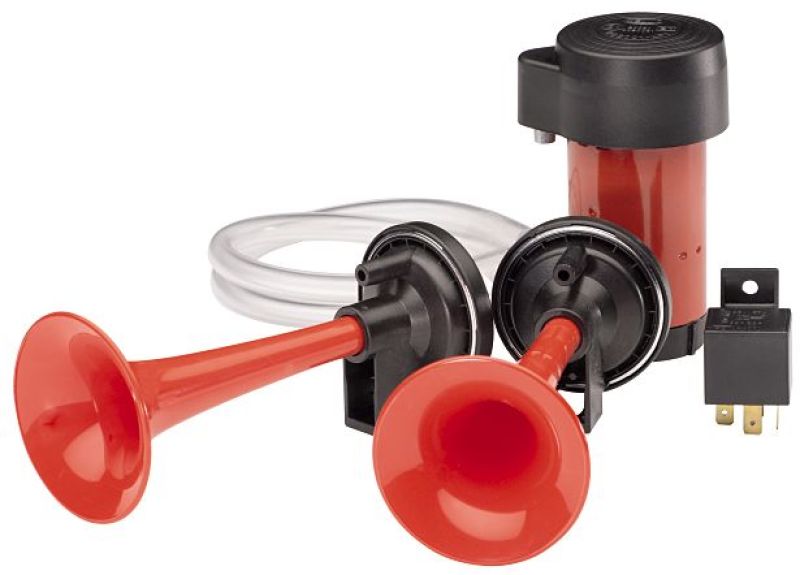 Hella Twin Trumpet Horn Kit 12V 240W 795-800Hz 118dB Hella Horns  AXOPROS