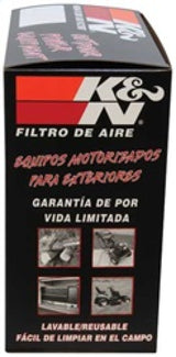 K&N Replacement Industrial Air Filter 1.875in ID x 3.5in OD x 7.125in H Kubota/John Deere/Bobcat K&N Engineering Air Filters - Drop In  AXOPROS