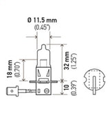 Hella Optilux H3 12V/55W XY Extreme Yellow Bulb Hella Bulbs  AXOPROS