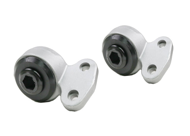 Whiteline Plus 99-06 BMW E46 NonM, 03-05 BMW Z4 NonM Front Control Arm Lower Inner Rear Bushing Set Whiteline Bushing Kits  AXOPROS