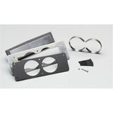 Autometer 87-93 Ford Mustang Black Dual Gauge Cage AutoMeter Gauge Pods  AXOPROS