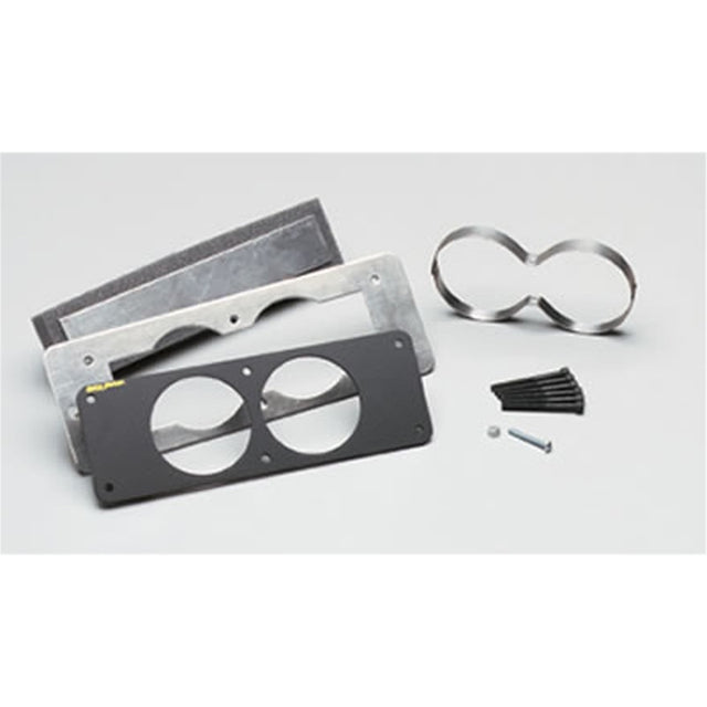 Autometer 87-93 Ford Mustang Black Dual Gauge Cage AutoMeter Gauge Pods  AXOPROS