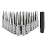 Mishimoto Mishimoto Steel Spiked Lug Nuts M14 x 1.5 32pc Set Chrome Mishimoto Lug Nuts  AXOPROS