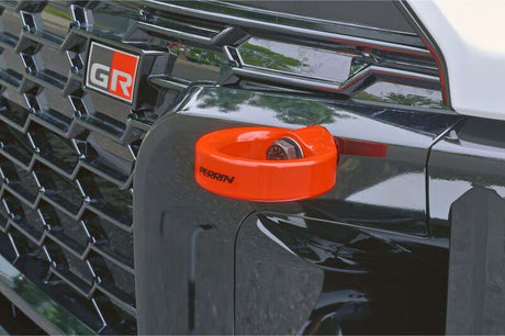 Perrin Performance PERRIN 23-26 Toyota GR Corolla Front Tow Hook - Red Tow Hooks aftermarket performance part