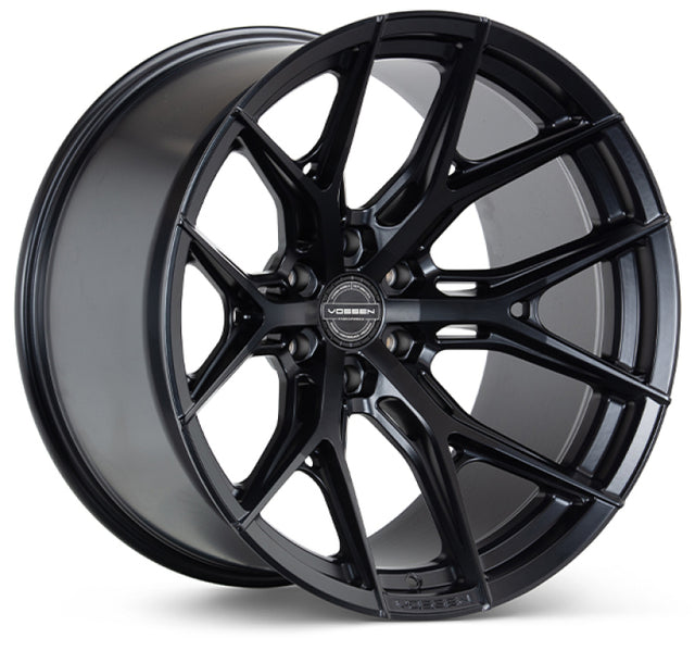 Vossen HF6-4 20x9.5 / 6x135 / ET15 / Deep Face / 87.1 - Satin Black Wheel Vossen Wheels - Forged  AXOPROS