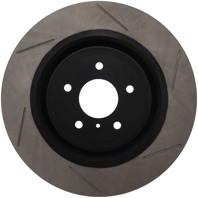 StopTech Power Slot Nissan 370z / Infiniti G37 SportStop Slotted Front Left Rotor Stoptech Brake Rotors - Slotted  AXOPROS