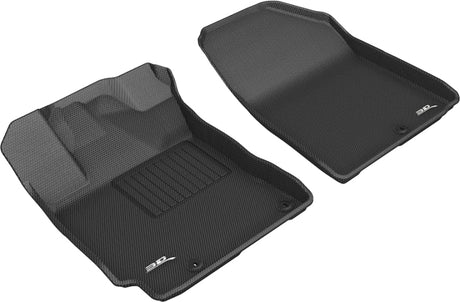 3D MAXpider 3D MAXpider 2019-2020 Kia Forte Kagu 1st Row Floormat - Black Floor Mats - Rubber aftermarket performance part