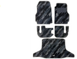 HKS FLOOR MATS R35 FULL SET OCT LHD HKS Floor Mats Carpeted  AXOPROS