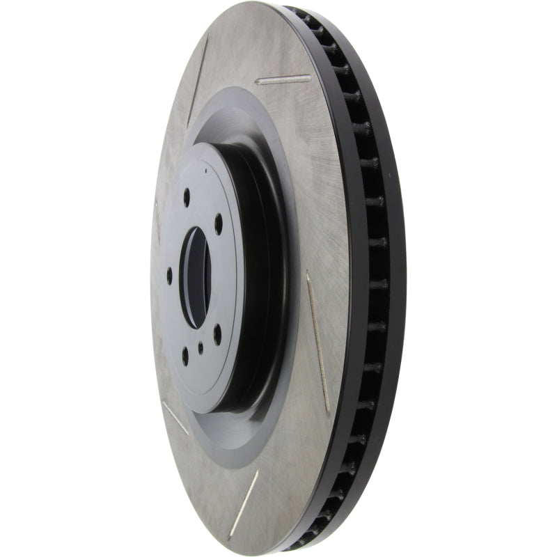 StopTech Power Slot Nissan 370z / Infiniti G37 SportStop Slotted Front Right Rotor Stoptech Brake Rotors - Slotted  AXOPROS