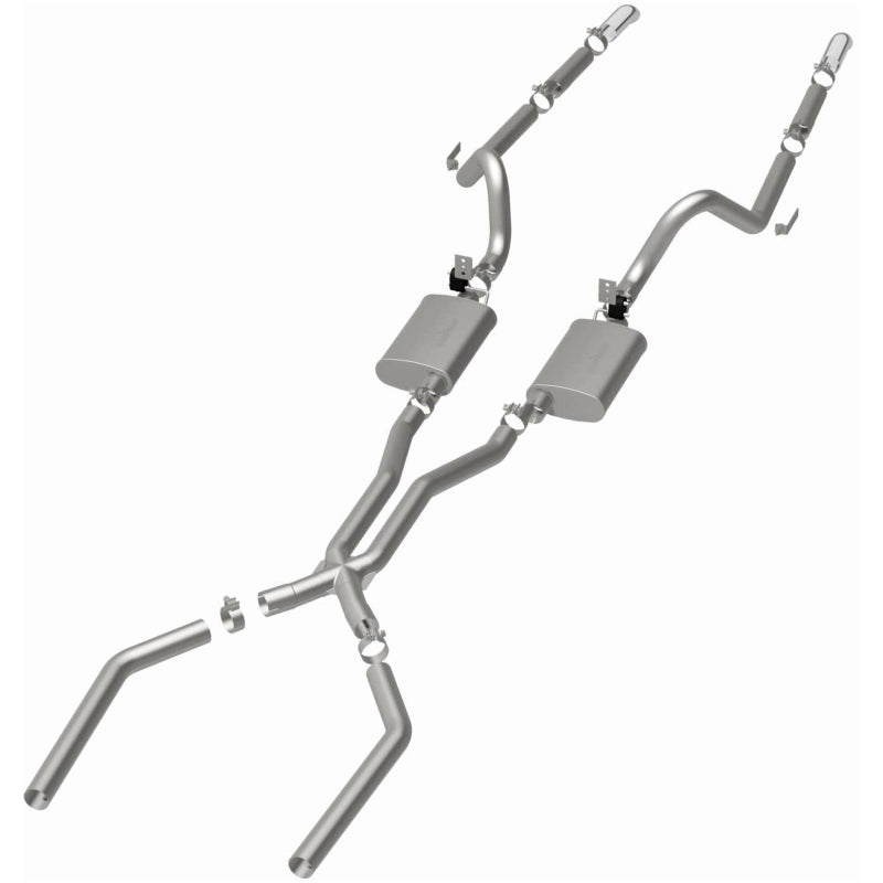 MagnaFlow Sys C/B 64-66 Ford Mustang 2.5inch Magnaflow Catback  AXOPROS