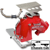 Banks Power 19-24 Ram 3500/4500/5500 6.7L Diesel Monster-Ram Intake System w/Fuel Line - Red Banks Power Short Ram Air Intakes  AXOPROS