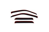 AVS 01-07 Toyota Sequoia Ventvisor In-Channel Front & Rear Window Deflectors 4pc - Smoke AVS Wind Deflectors  AXOPROS