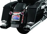 Kuryakyn Rear Fender Accents FLHX & FLTR Models Chrome Kuryakyn Exterior Trim  AXOPROS