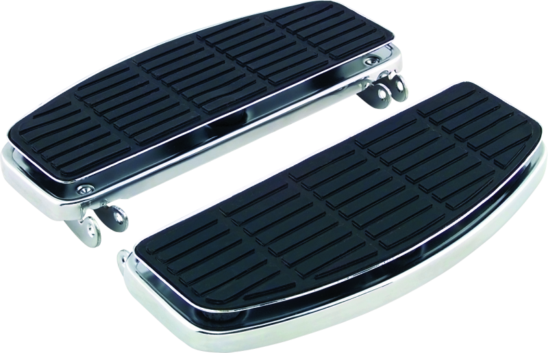 Bikers Choice 66-84 FL Chrome Late Style Floorboards Replaces H-D 50603-74TA Bikers Choice Footpegs  AXOPROS