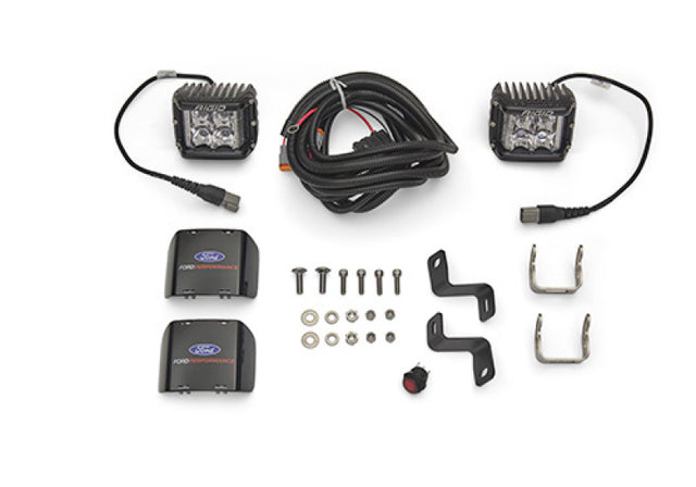 Ford Racing 20-26 F-150 A-Pillar Off-Road Light Kit Ford Racing Work Lights  AXOPROS