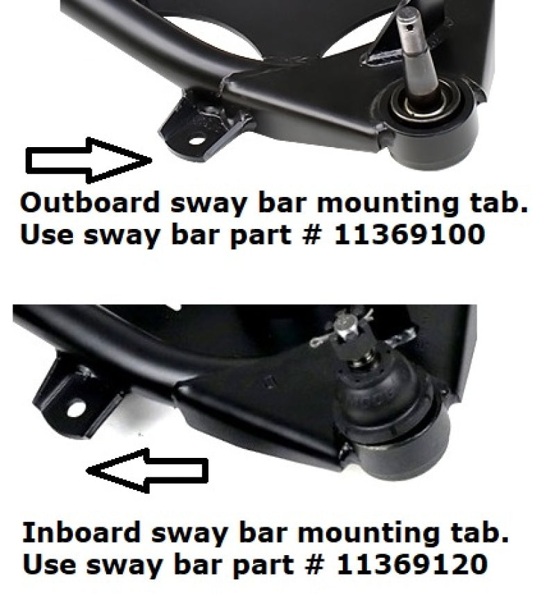 Ridetech 63-87 Chevy C10 2WD Front MuscleBar Sway Bar use with Stock Lower Arms Ridetech Sway Bars  AXOPROS