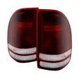 Xtune Dodge Dakota 1997-2004 OEM Style Tail Lights -Red Smoked ALT-JH-DDAK97-OE-RSM SPYDER Tail Lights  AXOPROS