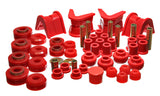 Energy Suspension 73-79 Ford F-150 Pickup 4WD Red Hyper-flex Master Bushing Set Energy Suspension Bushing Kits  AXOPROS