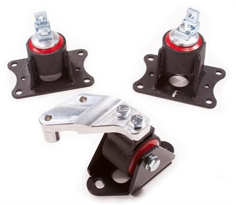 Innovative 04-08 Acura TSX K-Series Black Steel Mounts 75A Bushings Innovative Mounts Engine Mounts  AXOPROS