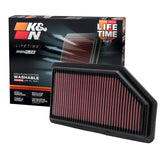 K&N Replacement Air Filter for 11 -12 Honda Odyssey 3.5L V6 K&N Engineering Air Filters - Drop In  AXOPROS