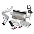 Banks Power Banks Power 04-06 Jeep 4.0L Wrangler Monster Exhaust System - SS Single Exhaust w/ Chrome Tip Catback aftermarket performance part