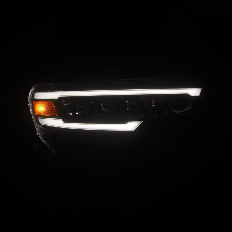 AlphaRex AlphaRex 25-26 Dodge Ram 1500 NOVA LED Proj Headlights- Alpha-Black w/Activ Lit/Seq Signal/Switchbk Headlights aftermarket performance part