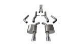 Corsa 2015-2023 Dodge Charger SRT/Scat Pack/R/T 6.4L Polished Xtreme Cat-Back Exhaust CORSA Performance Catback  AXOPROS
