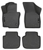 Husky Liners 2012 Volkswagen Passat WeatherBeater Combo Black Floor Liners Husky Liners Floor Mats - Rubber  AXOPROS