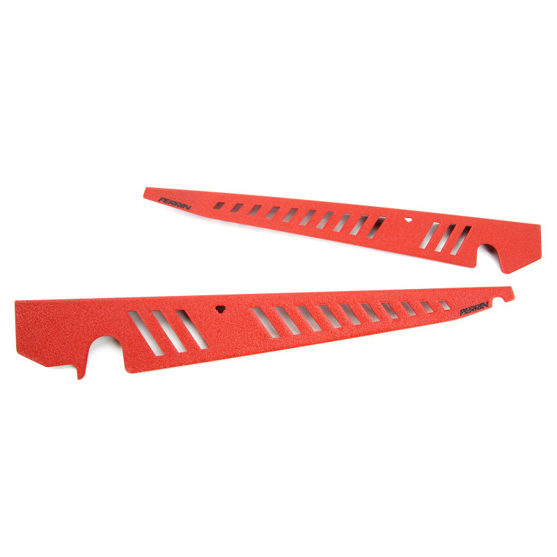 Perrin 2015+ Subaru WRX/STI Fender Shroud Set - Red Perrin Performance Exterior Trim  AXOPROS