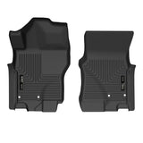Husky Liners 2022 Nissan Frontier CC Front Floor Liners - Black Husky Liners Floor Mats - Rubber  AXOPROS