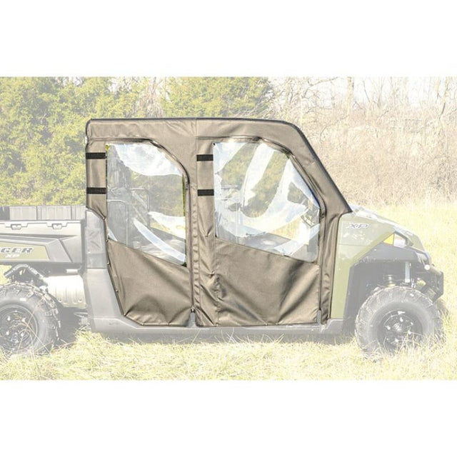 Seizmik 14-19 Polaris 1000 Ranger XP Crew Soft Doors w/ Zippers Kit Seizmik Doors  AXOPROS
