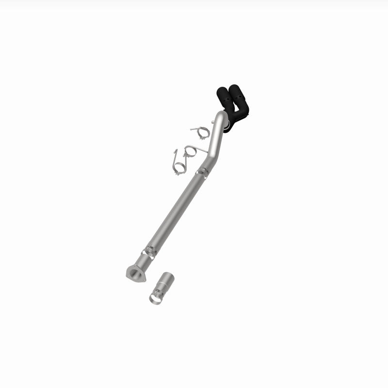 MagnaFlow 08-18 Ford F-250/F-350/F-450 4.6L/6.7 DPF-Back Black 4in Dual Single Rear Exit Magnaflow DPF Back  AXOPROS