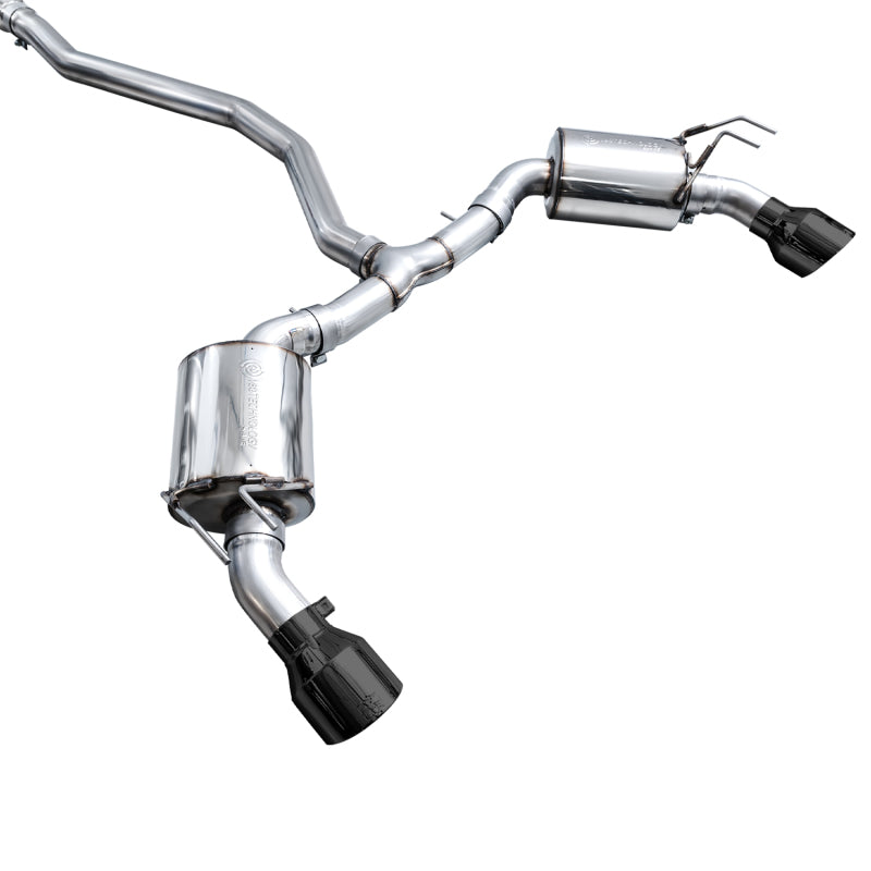 AWE Tuning 22+ Honda Civic Si/Acura Integra Touring Edition Catback Exhaust - Dual Diamond Black Tip AWE Tuning Catback  AXOPROS
