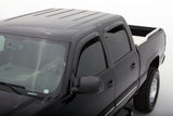 AVS 02-06 Cadillac Escalade EXT Ventvisor Outside Mount Window Deflectors 4pc - Smoke AVS Wind Deflectors  AXOPROS