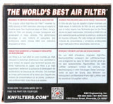 K&N Custom Air Filter Round 2.875in ID x 3.875in OD x 2in Height K&N Engineering Air Filters - Drop In  AXOPROS