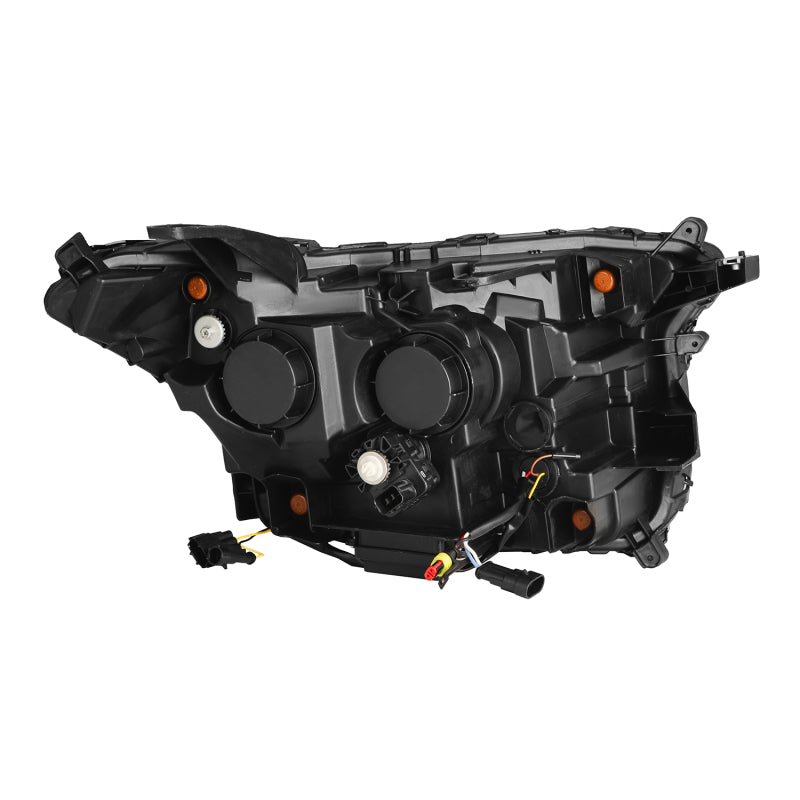 AlphaRex 2024+ Toyota Tacoma NOVA-Series LED Proj Headlights Alpha-Blk w/Actv Light & Seq. Sig + DRL AlphaRex Headlights  AXOPROS