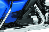 Kuryakyn Adjustable Passenger Pegs With Small ISO Pegs Black Kuryakyn Footpegs  AXOPROS