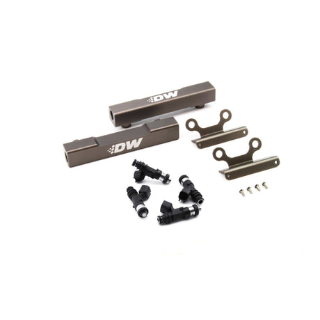 DeatschWerks DeatschWerks 02+ Subaru WRX / 07+ STI/LGT Top Feed Fuel Rail Upgrade Kit w/ 750cc Injectors Fuel Rails aftermarket performance part