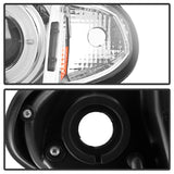 Spyder BMW E46 3-Series 02-05 4DR Projector Headlights 1PC LED Halo Chrm PRO-YD-BMWE4602-4D-AM-C SPYDER Headlights  AXOPROS