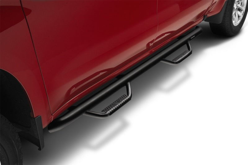 N-Fab Nerf Step 2019 Chevy/GMC 1500 Crew Cab - Cab Length - Tex. Black - 3in N-Fab Side Steps  AXOPROS