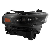 AlphaRex AlphaRex 25-26 Dodge Ram 1500 NOVA LED Proj Headlights- Alpha-Black w/Activ Lit/Seq Signal/Switchbk Headlights aftermarket performance part