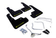 Rally Armor 15-21 Subaru WRX/STI Black UR Mud Flap w/Green Logo Rally Armor Mud Flaps  AXOPROS