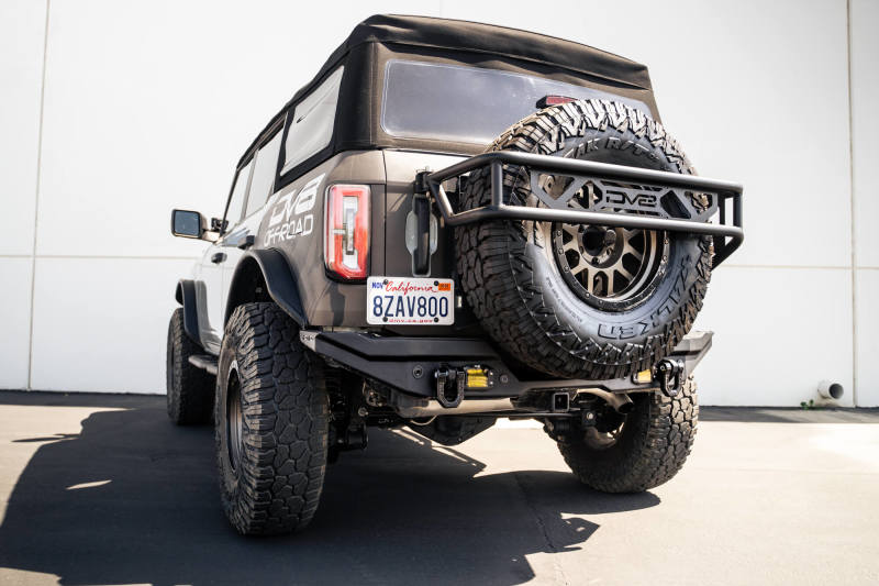 DV8 Offroad Elite Series D-Ring Shackles - Pair (Gray) DV8 Offroad Bumper Accessories  AXOPROS