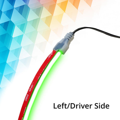 XKGLOW XK Glow Body Gap Strip - 80in Left Light Strip LED aftermarket performance part