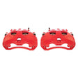 Power Stop 09-10 Dodge Ram 2500 Front Red Calipers w/Brackets - Pair PowerStop Brake Calipers - Perf  AXOPROS