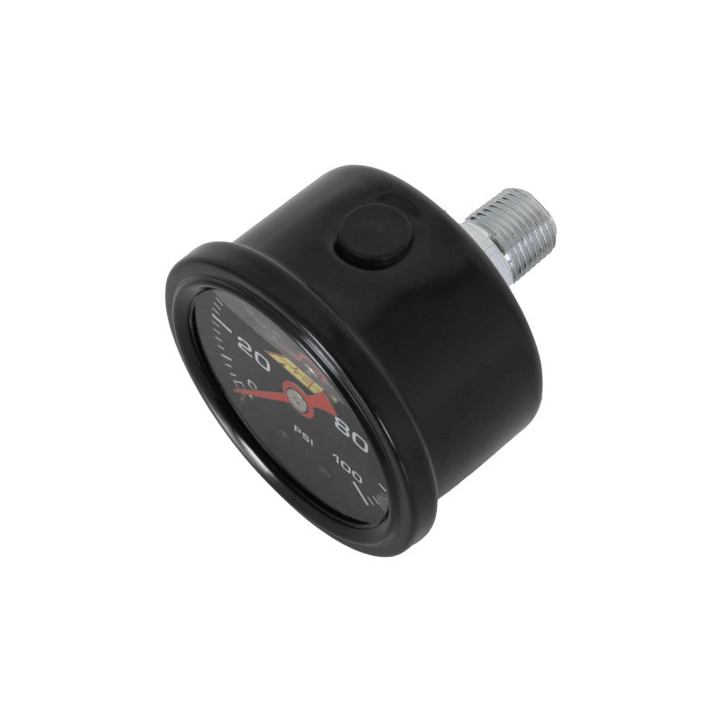 AEM AEM 0-100 PSI Liquid Filled Mechanical Pressure Gauge - 1/8 NPT Gauges aftermarket performance part