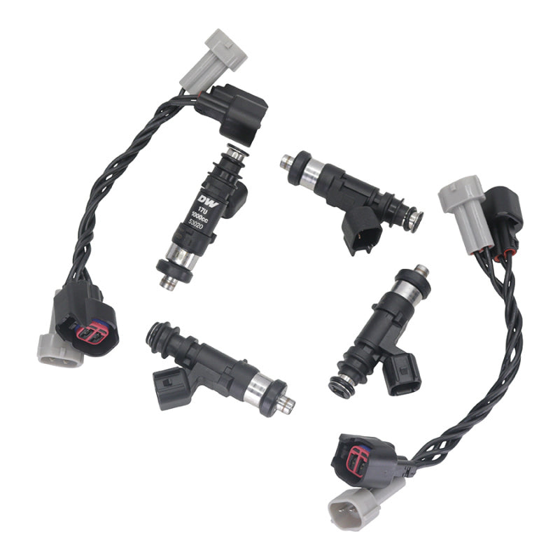 DeatschWerks 02-12 WRX / 07-12 STi / 07-12 Legacy GT 1000cc Bosch EV14 Injectors DeatschWerks Fuel Injector Sets - 4Cyl  AXOPROS